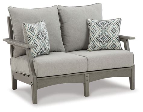 This attractive bench <strong>cushion</strong> is a great way to add a pop of color and style to your <strong>outdoor furniture</strong>. . Patio loveseat cushions